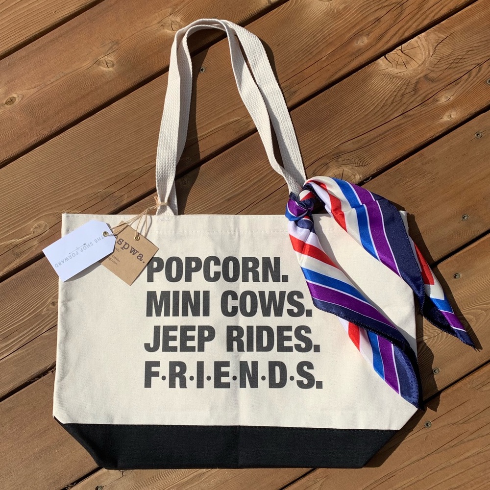 Stain Print Square Scarf